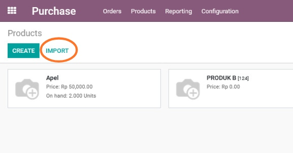 Cara Melakukan Import dan Export Data di Odoo ERP 1