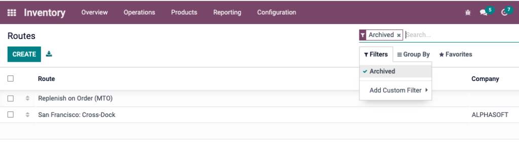 Fitur Reordering Rules dan Make To Order (MTO) pada Odoo 3