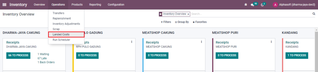 Penerapan Landed Cost pada Produk di Odoo ERP 13