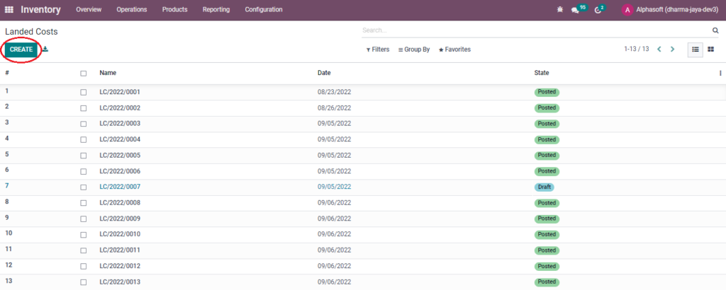 Penerapan Landed Cost pada Produk di Odoo ERP 14