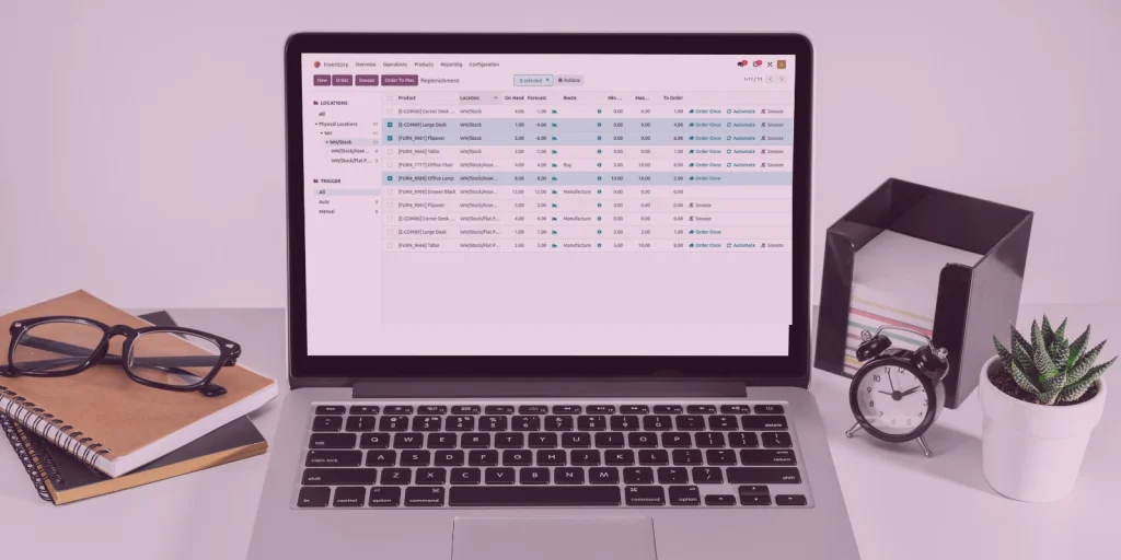 Perbedaan antara Warehouse dan Lokasi pada Odoo ERP