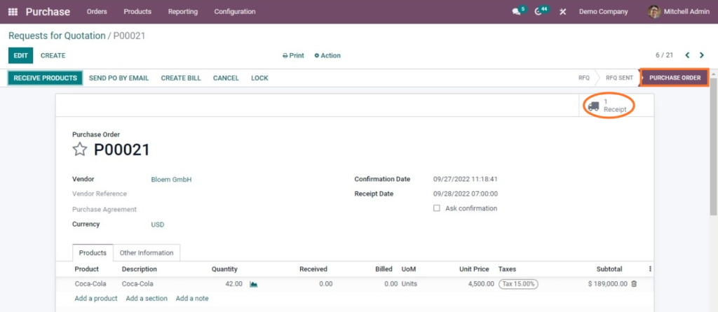 Reordering Rules dan Multiple Quantity pada Odoo ERP 10