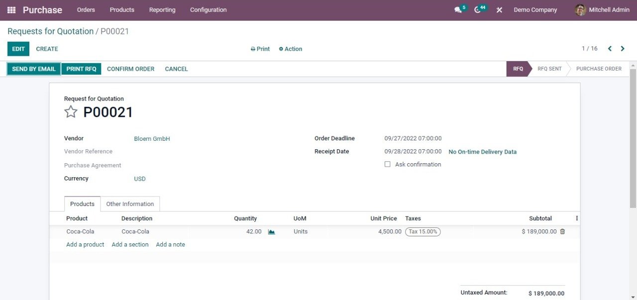 Reordering Rules dan Multiple Quantity pada Odoo ERP