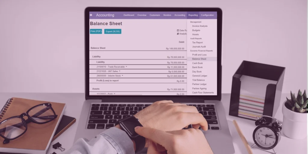 Menyusun Laporan Keuangan dengan Menggunakan Odoo