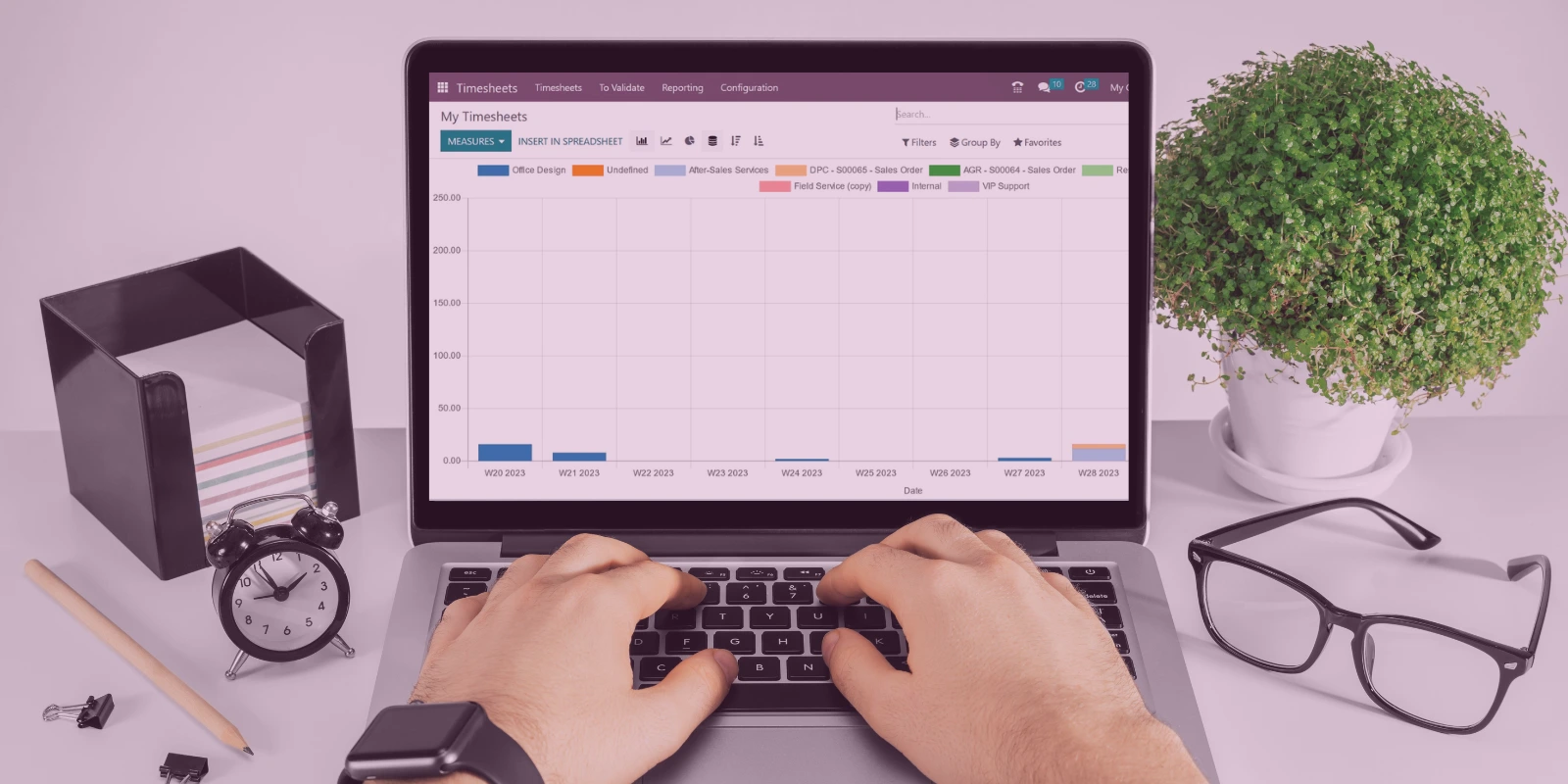 Tingkatkan Produktivitas Tim Menggunakan Odoo Timesheet