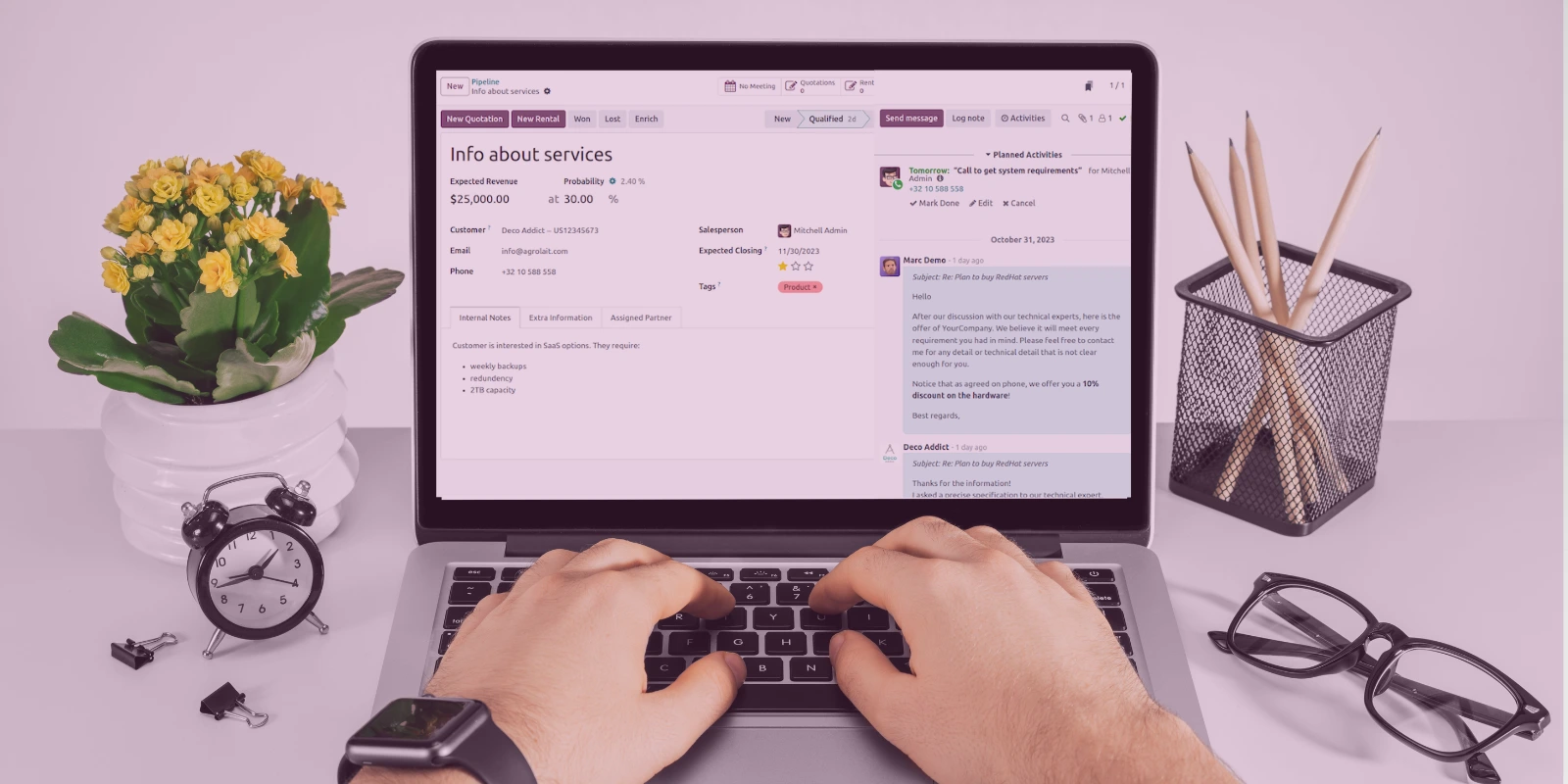 Permudah Pengelolaan CRM dan Penjualan Bisnis dengan Odoo