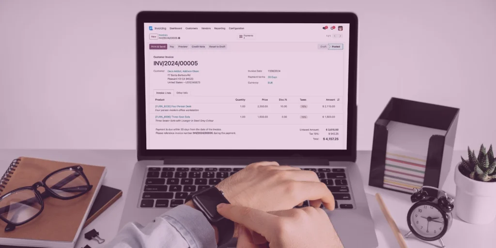 Mengelola Penagihan dan Invoicing dengan Modul Billing Odoo