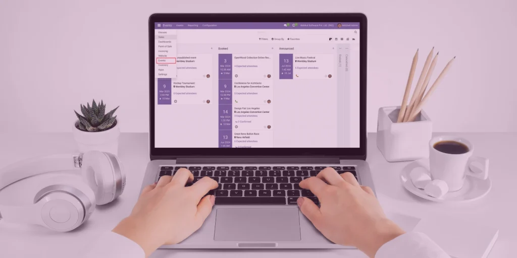 Permudah Kelola Acara & Webinar dengan Modul Events Odoo