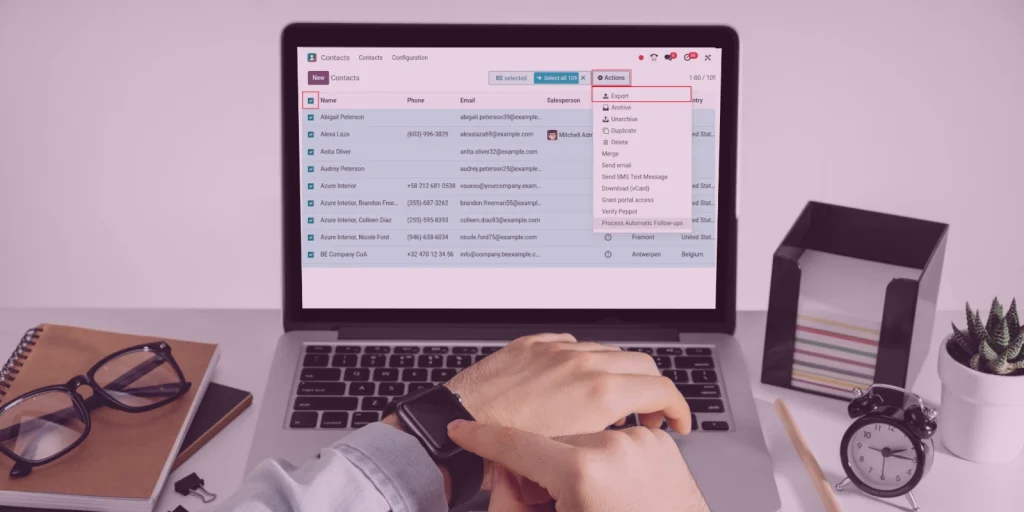 Manfaat Single Database di Semua Modul Odoo ERP