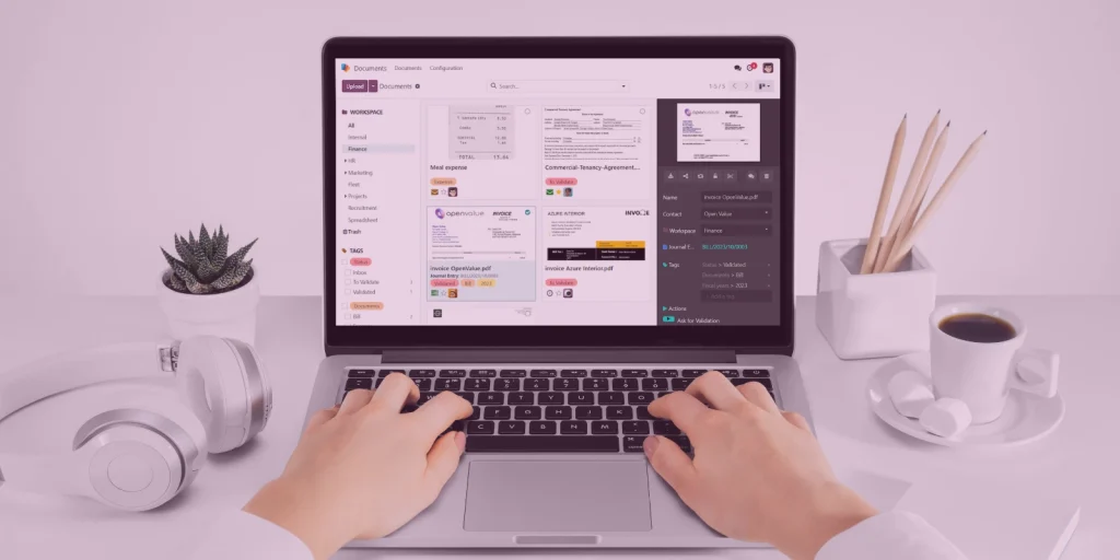 Odoo Documents Arsipkan Dokumen Digital dengan Aman