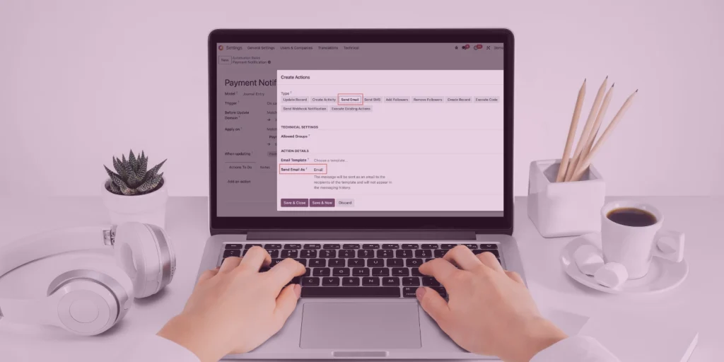 Kirim Notifikasi Pembayaran ke Pelanggan Otomatis via Odoo