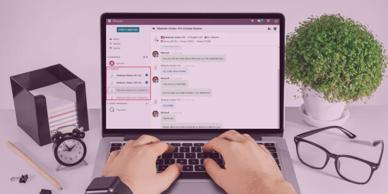 Odoo Live Chat Layani Pelanggan Langsung di Website