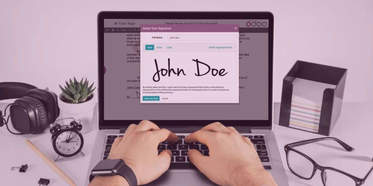 Odoo eSign Tanda Tangan Dokumen Kini Lebih Praktis