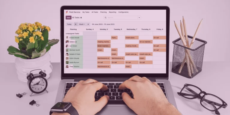 Odoo Field Service Kelola Tim Lapangan Secara Real Time