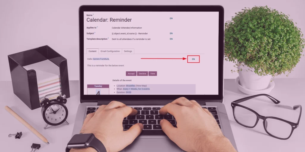 Tips Membuat Template Email Profesional di Odoo