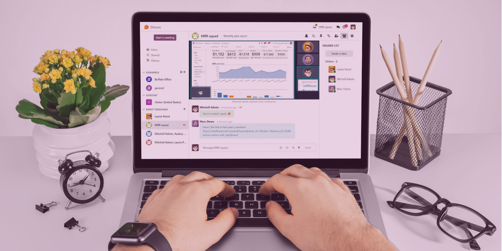 9 Trik Memakai Odoo Discuss untuk Komunikasi Internal 