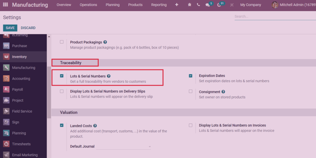 Mengenal Fitur Nested Tracking di Modul Inventaris Odoo 18