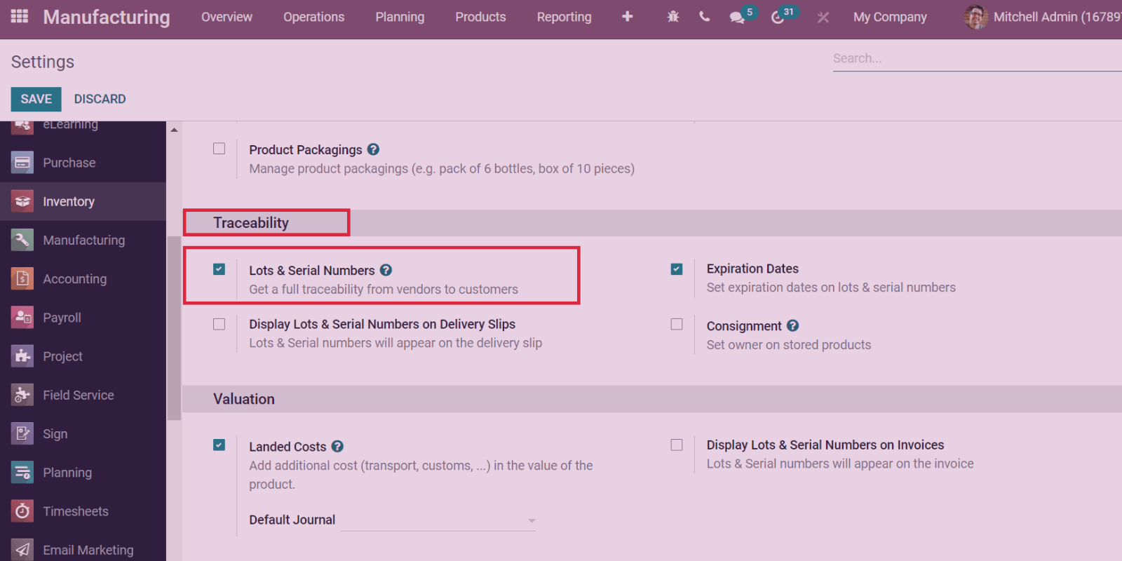 Mengenal Fitur Nested Tracking di Modul Inventaris Odoo 18