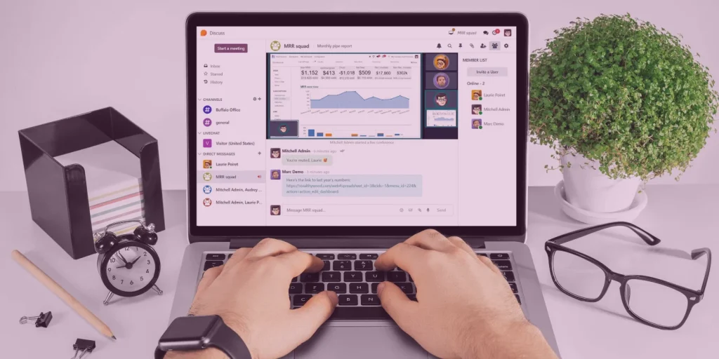 Mengenal Fitur Voice Notes di Modul Chat Discuss Odoo