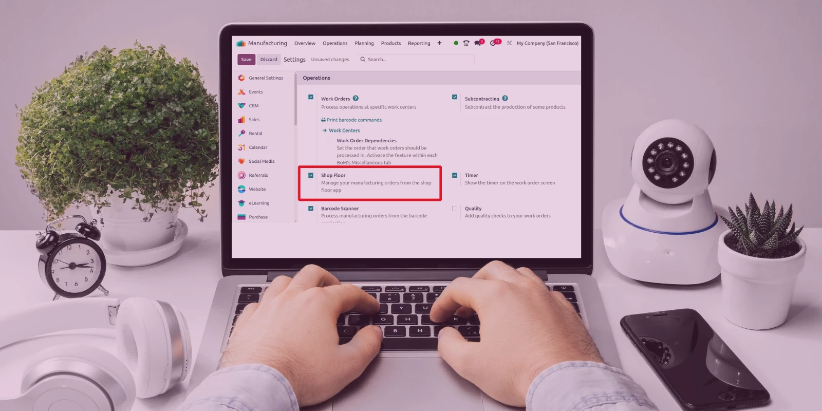 Tips Memakai Fold dan Unfold Instruksi di Shop-Floor Odoo 18
