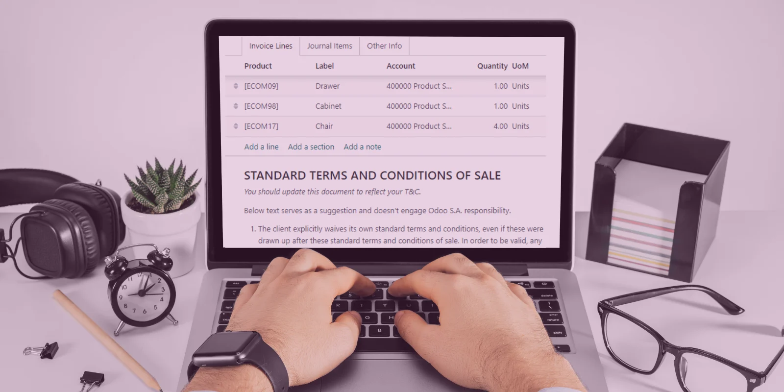 Cara Mengatur Invoice Terms & Condition Template di Odoo
