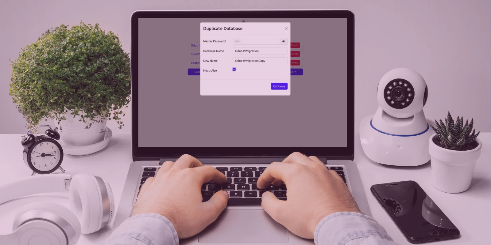 Langkah-Langkah Duplicate Database pada Odoo 18