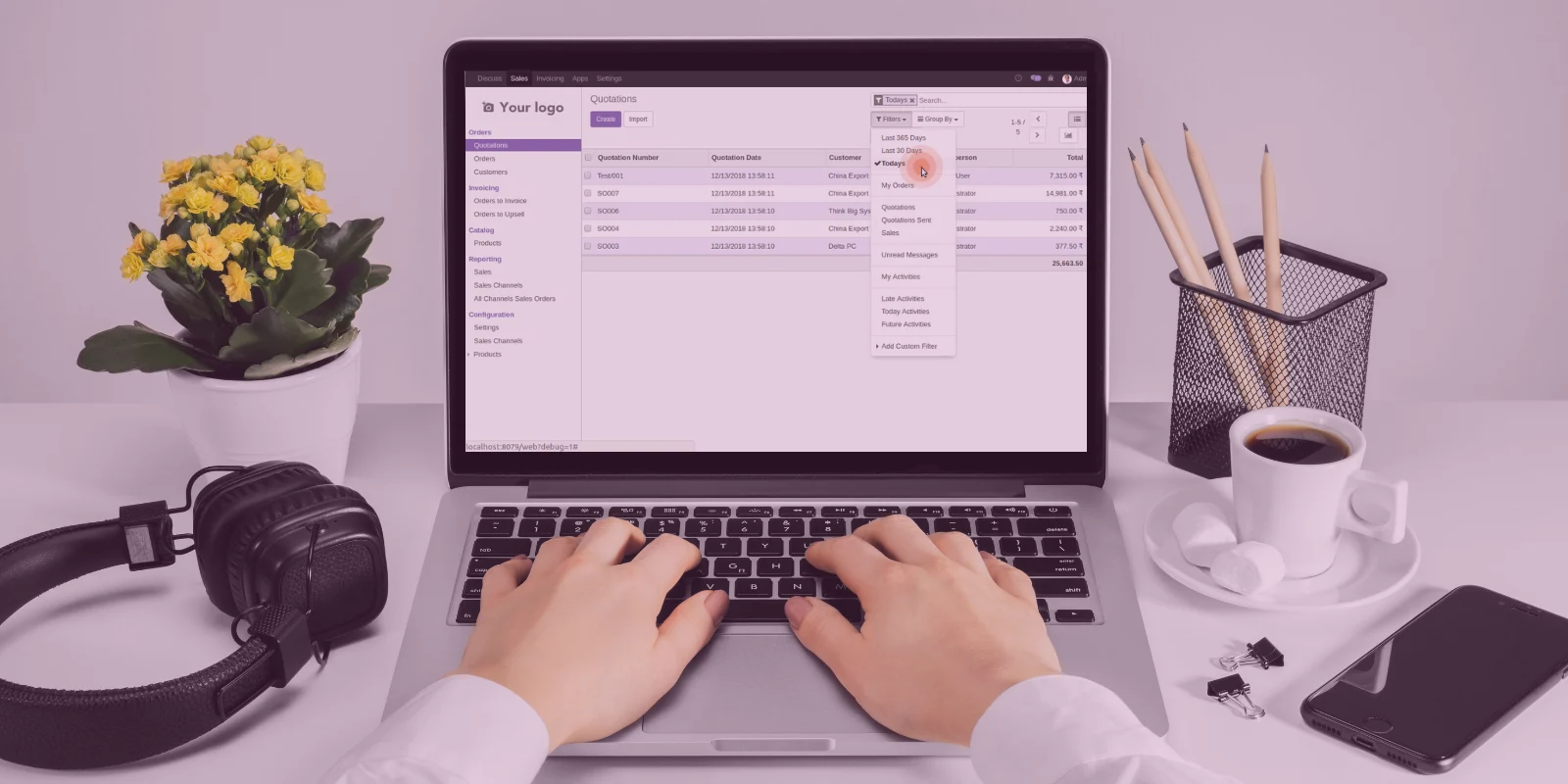 Panduan Mengatur Dynamic Date Filter di Odoo Search View